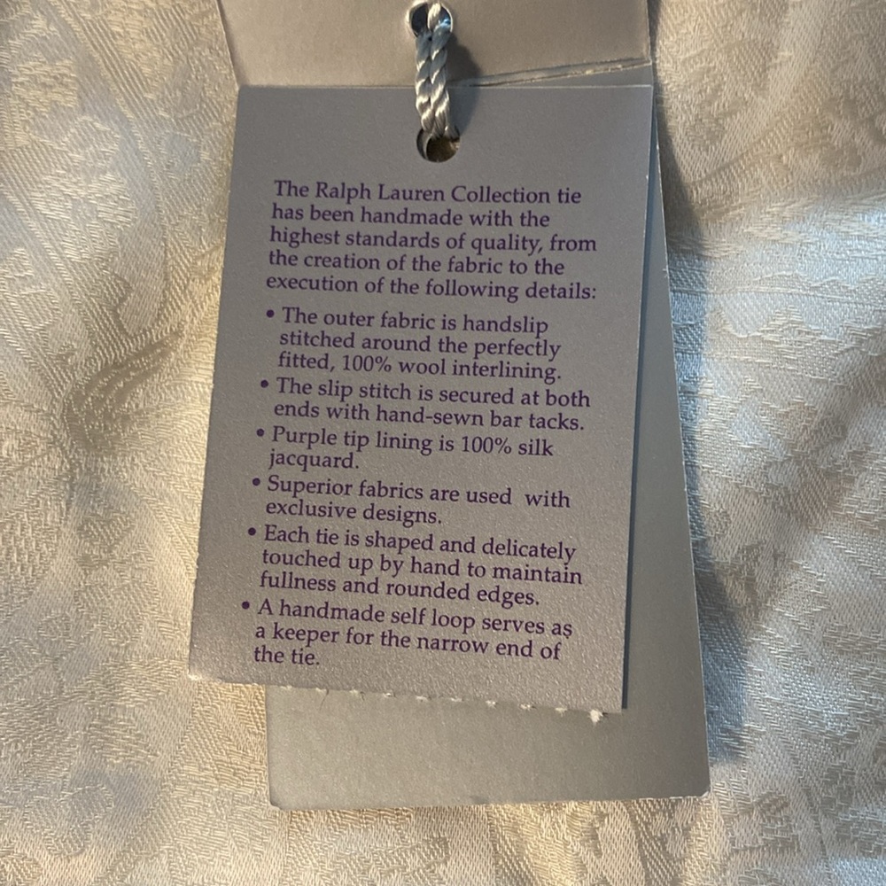 Ralph Lauren purple label tie - Picture 8 of 9